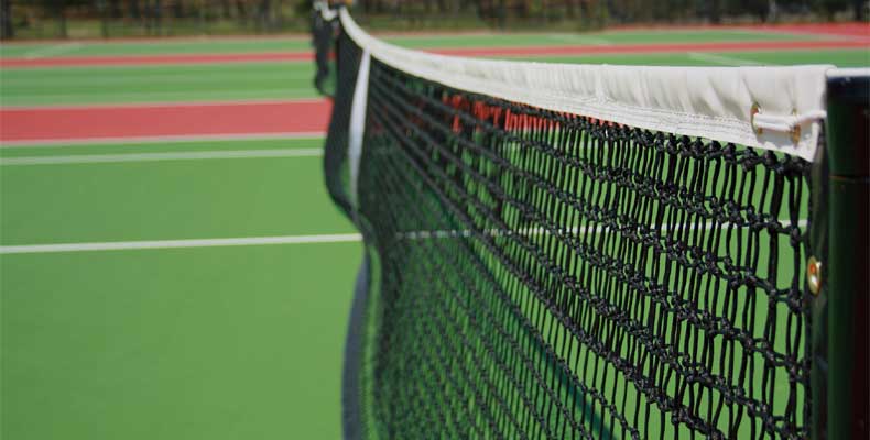 tennis court installation